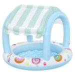 Bestway Sweet Shoppe kids' pool with canopy, Ø104 x 84 cm