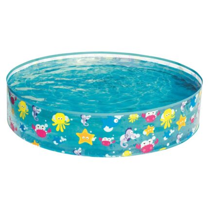 Bestway Pishinë për fëmijë Fill ‘n Fun me motive detare, Ø122 x 25 cm