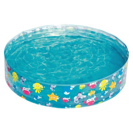 Bestway Pishinë për fëmijë Fill ‘n Fun me motive detare, Ø122 x 25 cm