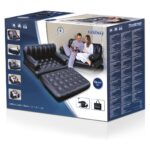 Bestway Multi-Max софа на надувување 5 во 1 со електрична пумпа, 188 x 152 x 64 cm