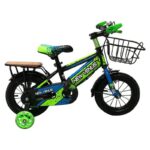 Children's bicycle New Venus 12″ with training wheels and basket