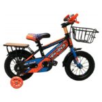 Children's bicycle New Venus 12″ with training wheels and basket