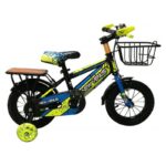 Children's bicycle New Venus 12″ with training wheels and basket