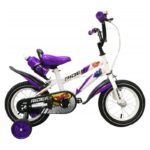 Children's bicycle Rider 12″ with training wheels and water bottle