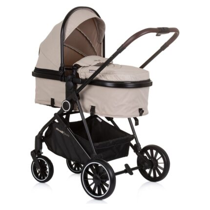 Karrocë për bebe Chipolino Aura 2 në 1, Macadamia