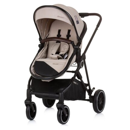 Karrocë për bebe Chipolino Aura 2 në 1, Macadamia