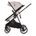 Chipolino Aura 2-in-1 baby stroller, Macadamia