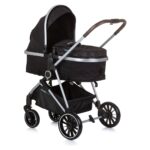 Chipolino Aura 2-in-1 baby stroller, black