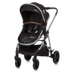 Chipolino Aura 2-in-1 baby stroller, black
