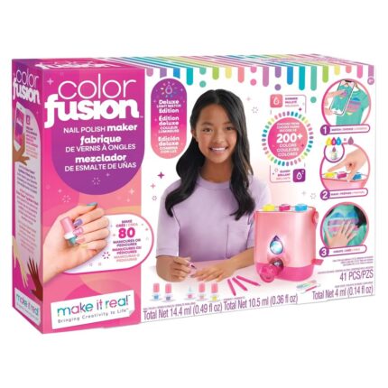 Make It Real Color Fusion studio për krijimin e manikyrit, Deluxe