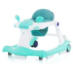 Chipolino Super Star 2-in-1 walker with music panel, Mint