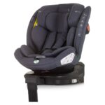 Chipolino Автоседиште Tourino i-Size 40–150 cm, ISOFIX 360°, Granite