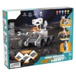 STEMX Set ndërtimi Space Adventure 4 në 1 me panel diellor, 138 pjesë