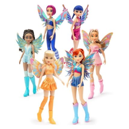 Winx Club Fairy doll with detachable wings, 27 cm (assorted)