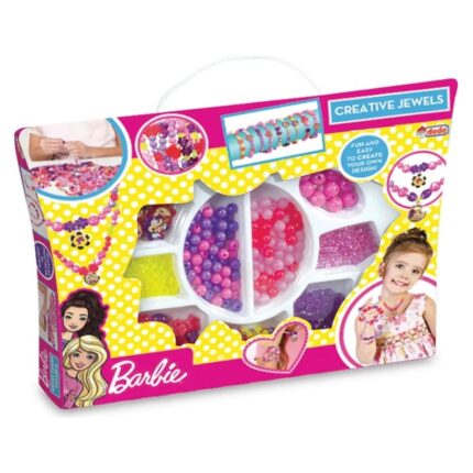 Dede Barbie jewellery bead set in a bag-style box with handle