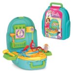 Dede Barbie doctor set in a backpack with medical accessories