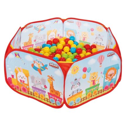 Pilsan Foldable ball pit with 200 balls of 6 cm