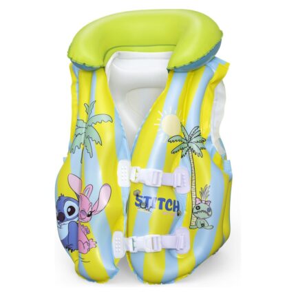 Bestway Disney Stitch елек за пливање на надувување, 51 x 46 cm