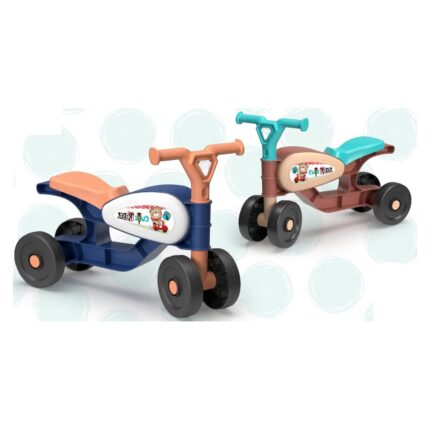 MGS Motor shtytës pa pedale Motori im i parë me 4 rrota, Cute Rider