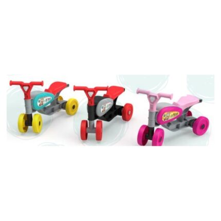 MGS Motor shtytës pa pedale Motori im i parë me 4 rrota, Cute Rider