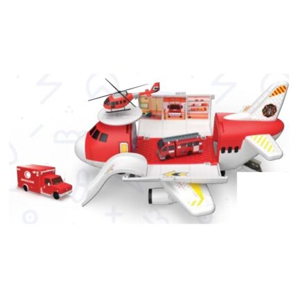 MGS Smart Wheels Big Planes aeroplan zjarrfikës me automjete dhe helikopter