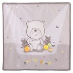 Kosh loje portativ Chipolino Pop Up 100×100 cm, Ariu bezhë