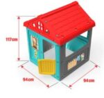 MGS Play House children’s playhouse, 117 cm, for indoor and outdoor use