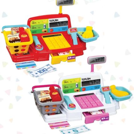 MGS My First Cash Register with basket and groceries