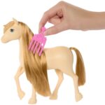 Barbie Pony Mysteries me krifë të gjatë dhe 8 aksesorë për stilizim