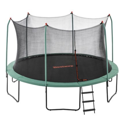 Bestway Trampolinë me rrjetë dhe shkallë Xtreme Air, 427 x 286 cm