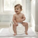 Dolu Nuve 3-in-1 potty, toilet seat adapter and step stool, beige