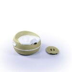 Dolu Nuve Premium potty with lid and removable container, green