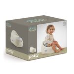 Dolu Nuve Potty with lid and handle, beige (Relax Beige)