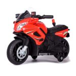 Motor me bateri Chipolino Patrol 6 V, i kuq, në stil policie