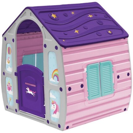 Shtëpizë loje për fëmijë Chipolino Magical House Unicorn, rozë
