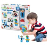 Dede Cactusblocks “Police Station” building blocks, 55 pieces