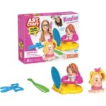 Dede Сет пластелин ART CRAFT „Фризерски салон“, 4 бои пластелин