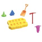 Dede Песок за моделирање ART CRAFT Build Set, 750 g, 10 делови