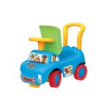 Lodër shtyrëse Dede Paw Patrol me dorezë shtyrëse, blu