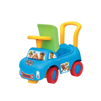 Lodër shtyrëse Dede Paw Patrol me dorezë shtyrëse, blu