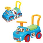 Lodër shtyrëse Dede Paw Patrol me dorezë shtyrëse, blu