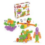Dede Fun-Fun Puzzle construction set for 3D figures, 128 pieces