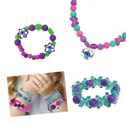 Set rruazash Dede Disney Stitch Creative Jewels, për gjerdanë dhe byzylykë