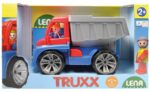 Lena TRUXX dump truck with driver figure, length 27 cm