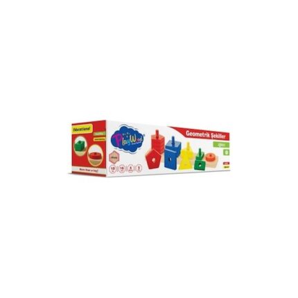 PlayWood Wooden geometric shapes puzzle