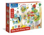 Tavolinë aktivitetesh Clementoni Baby Happy Park me drita dhe tinguj