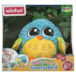 WinFun Музичка птица Sing ‘n Dance Goofy Bird што реагира на звук