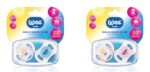Wee Baby Day and night pacifier set no. 2, 6–18 months, 2 pieces