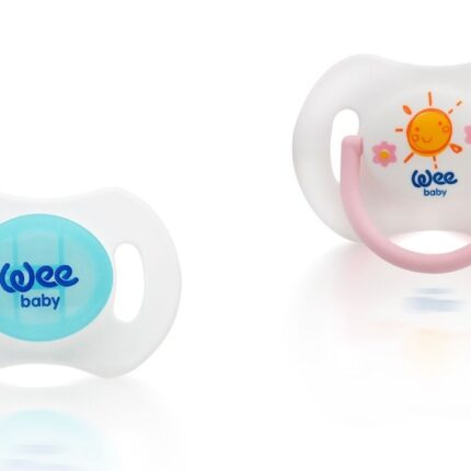 Wee Baby Day and night pacifier set no. 2, 6–18 months, 2 pieces