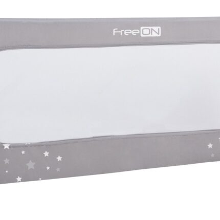 FreeON Mbrojtëse krevati 135 cm, e palosshme, gri
